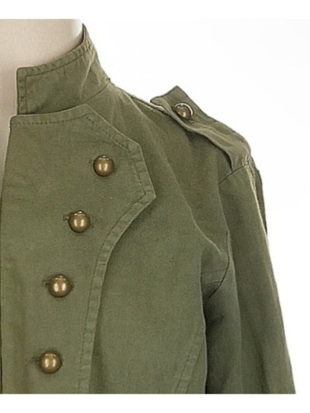 RARE Jen's Pirate Booty Embroidered Military Jacket XS| Boho Coastal Cowgirl 70s - Picture 3 of 16